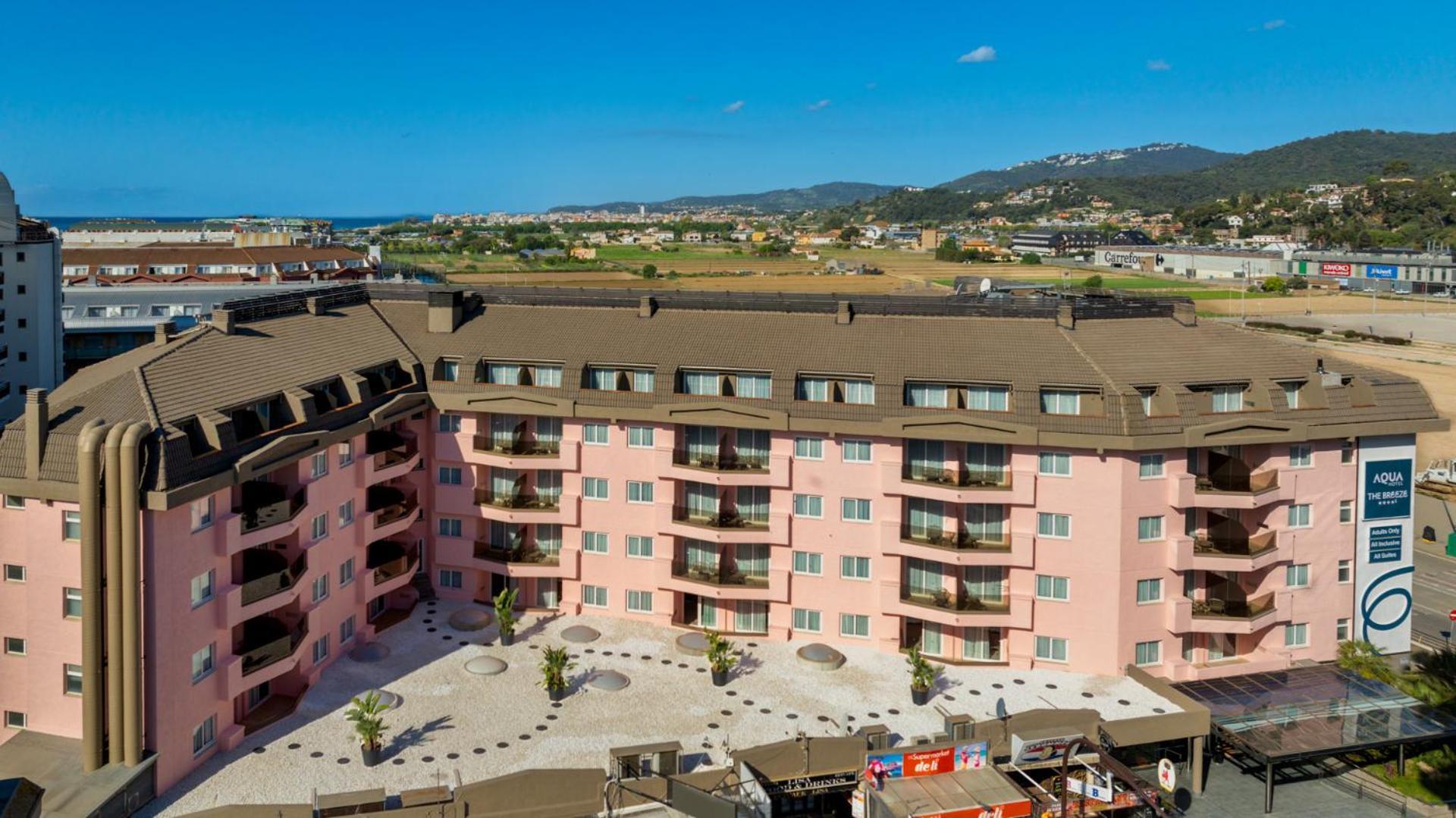 Aqua Hotel The Breeze (Adults Only +18) All Inclusive Santa Susanna Exterior foto