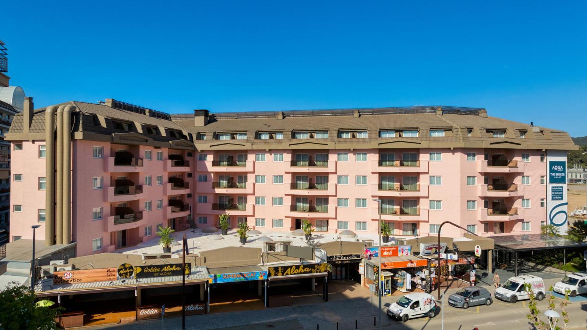 Aqua Hotel The Breeze (Adults Only +18) All Inclusive Santa Susanna Exterior foto